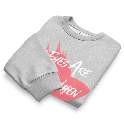 Rosè Eyeballs - Oversized Pullover -   Oversized Pullover #