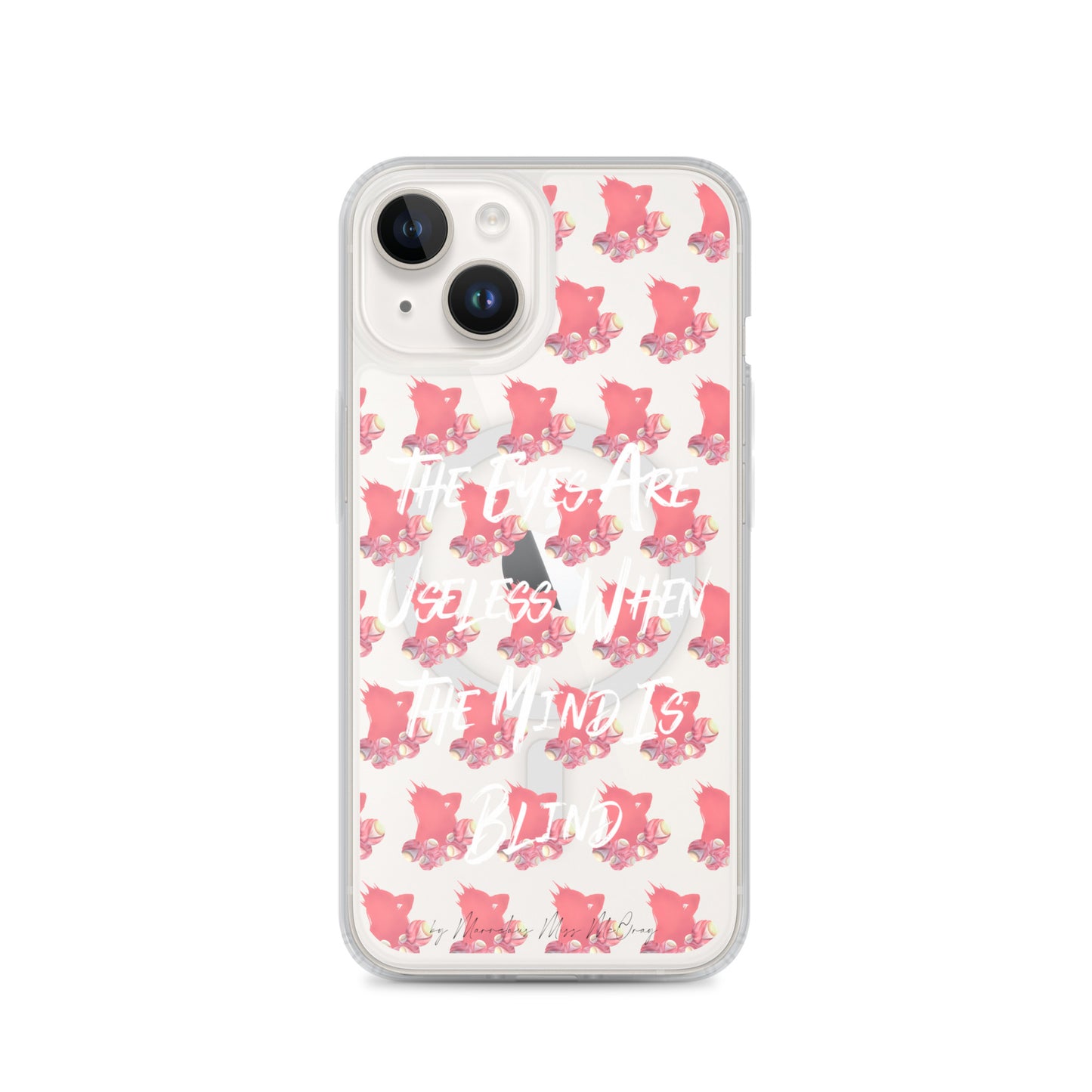 Rosè Eyeballs - iPhone® Hardcase mit MagSafe® -    #