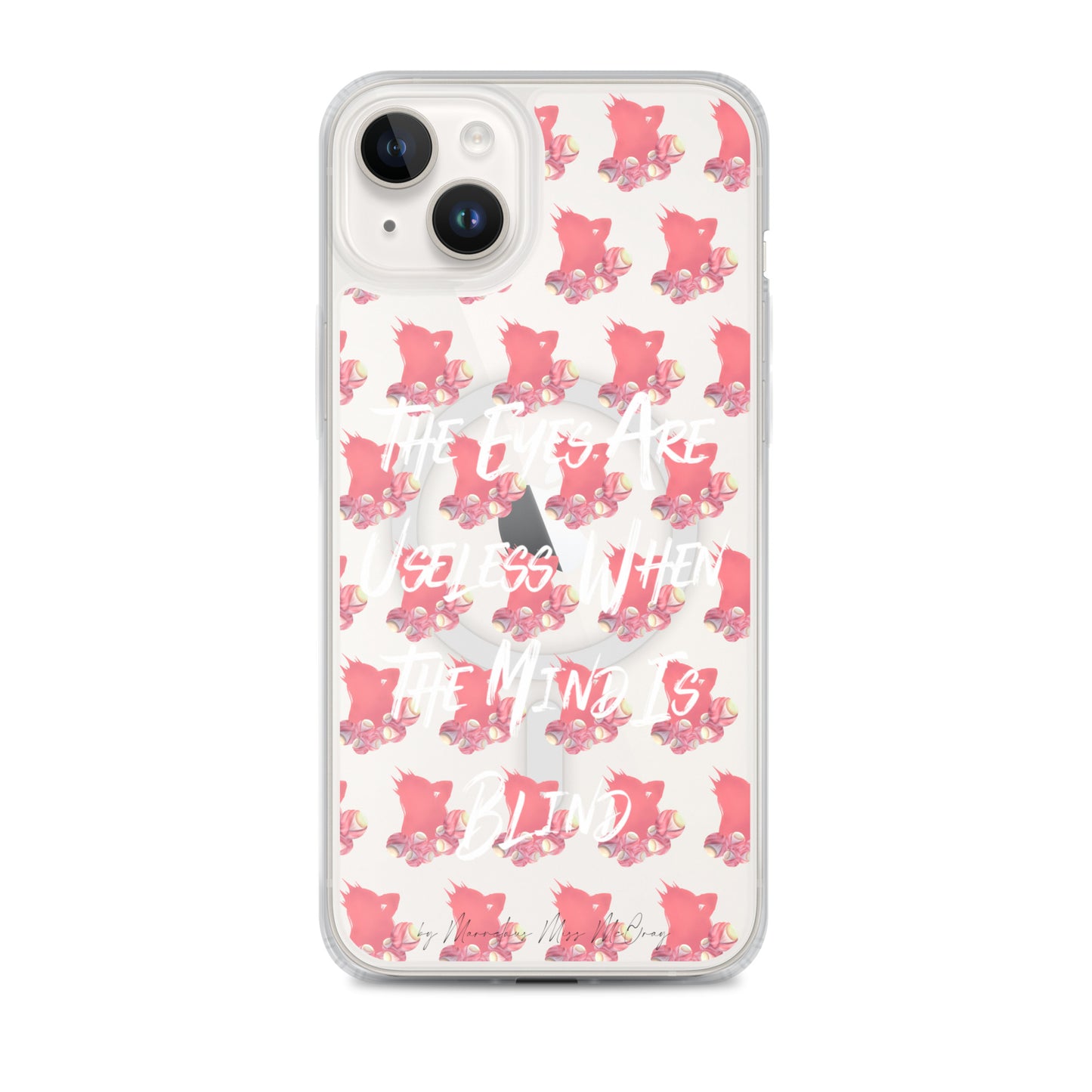 Rosè Eyeballs - iPhone® Hardcase mit MagSafe® -    #