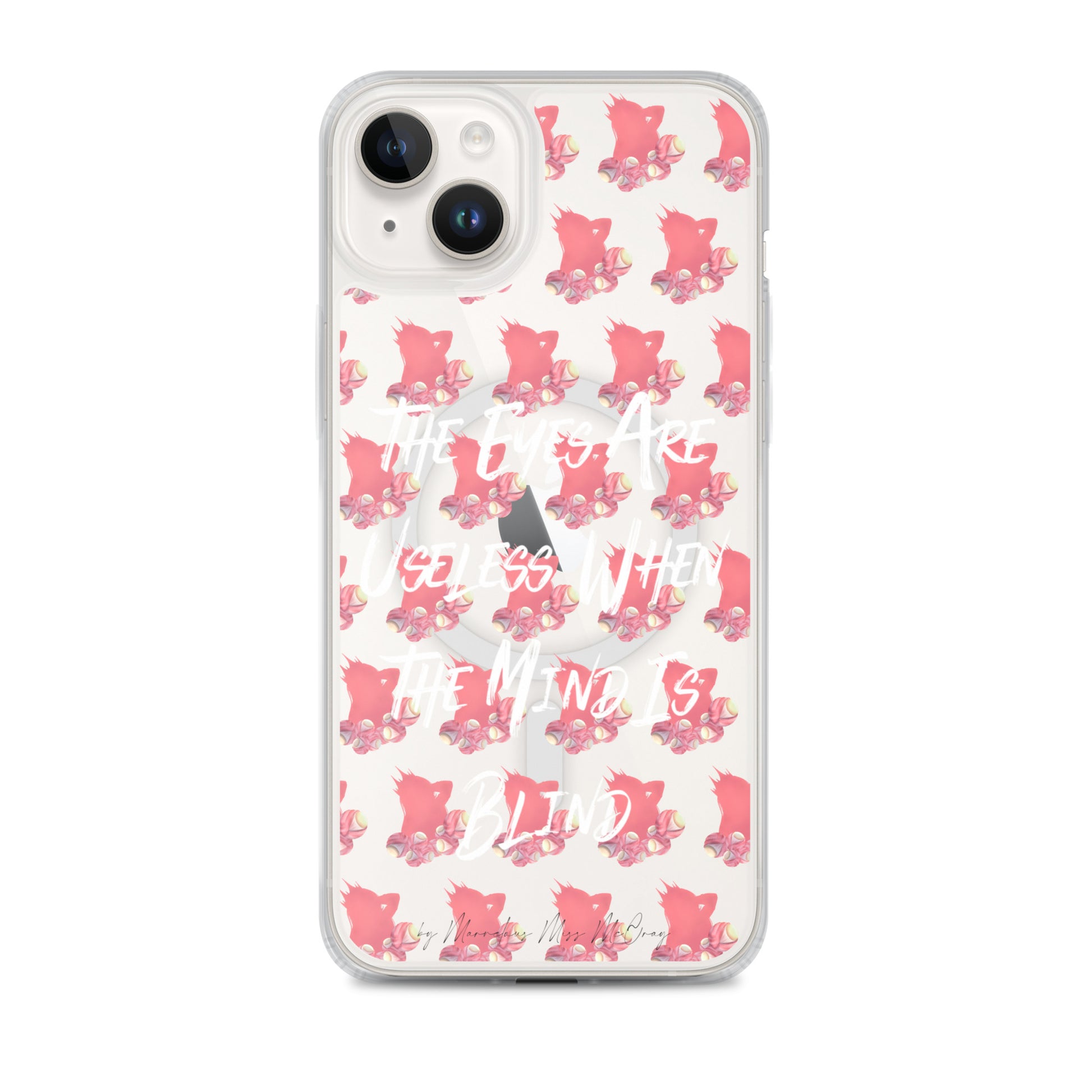 Rosè Eyeballs - iPhone® Hardcase mit MagSafe® -    #