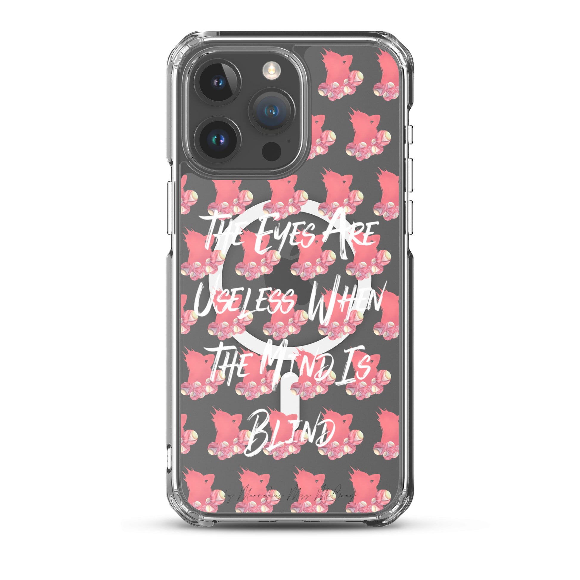 Rosè Eyeballs - iPhone® Hardcase mit MagSafe® -    #
