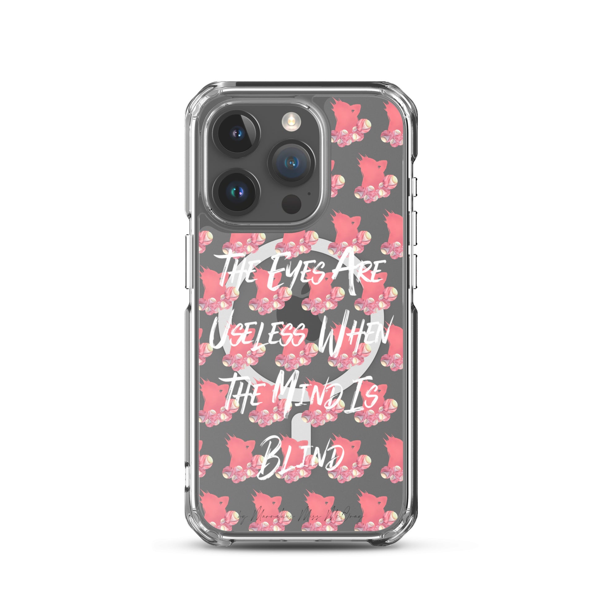 Rosè Eyeballs - iPhone® Hardcase mit MagSafe® -    #