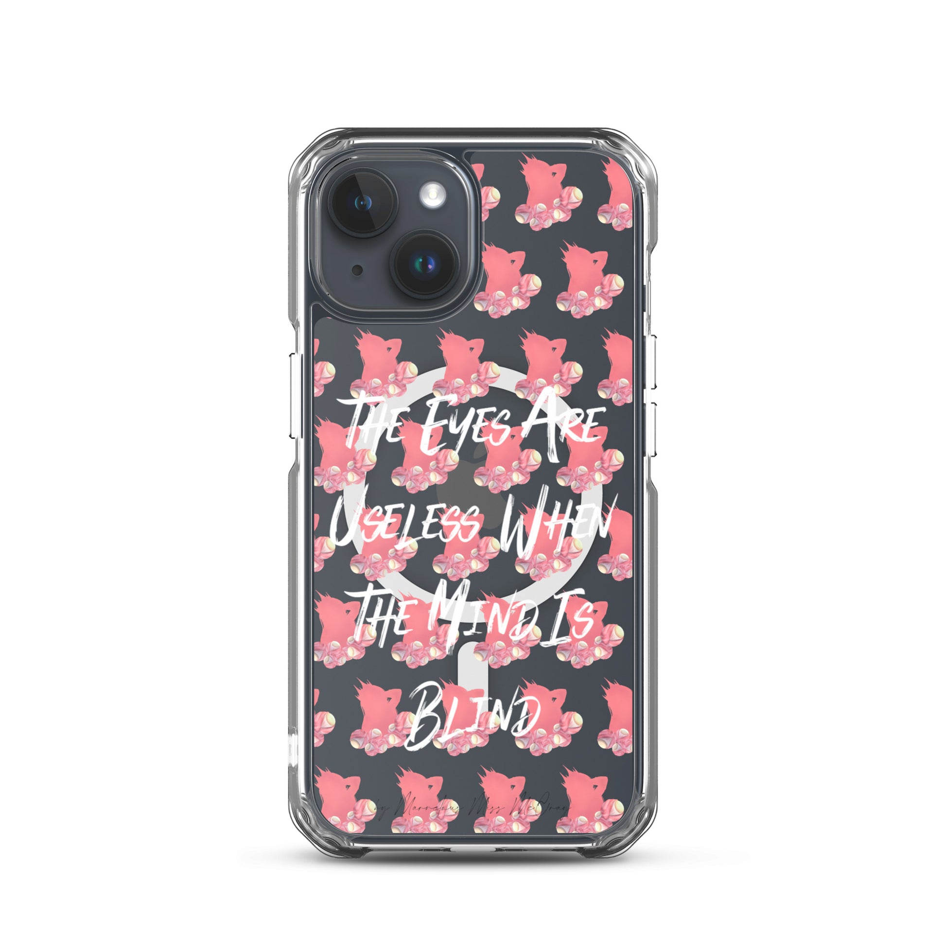Rosè Eyeballs - iPhone® Hardcase mit MagSafe® -    #