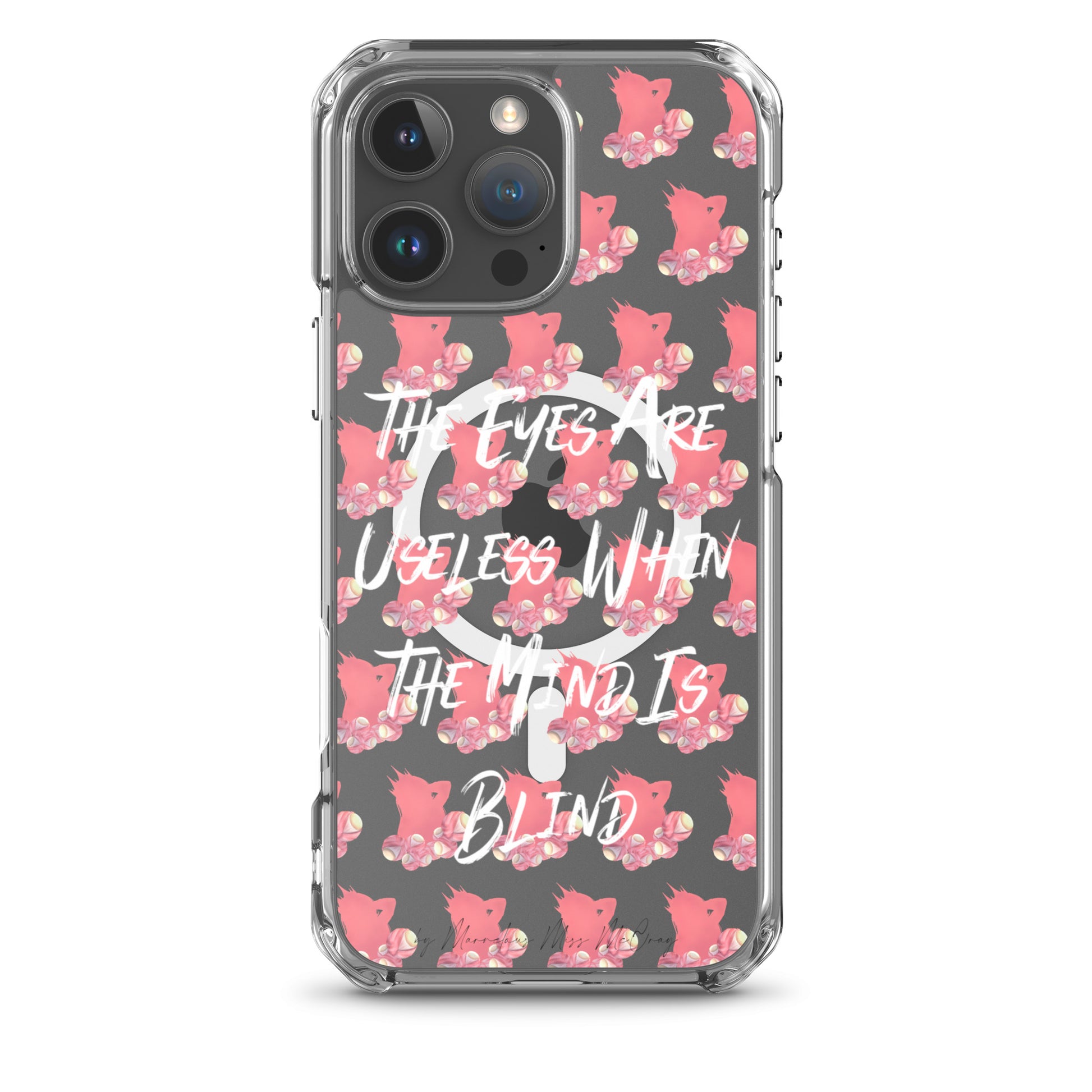 Rosè Eyeballs - iPhone® Hardcase mit MagSafe® -    #