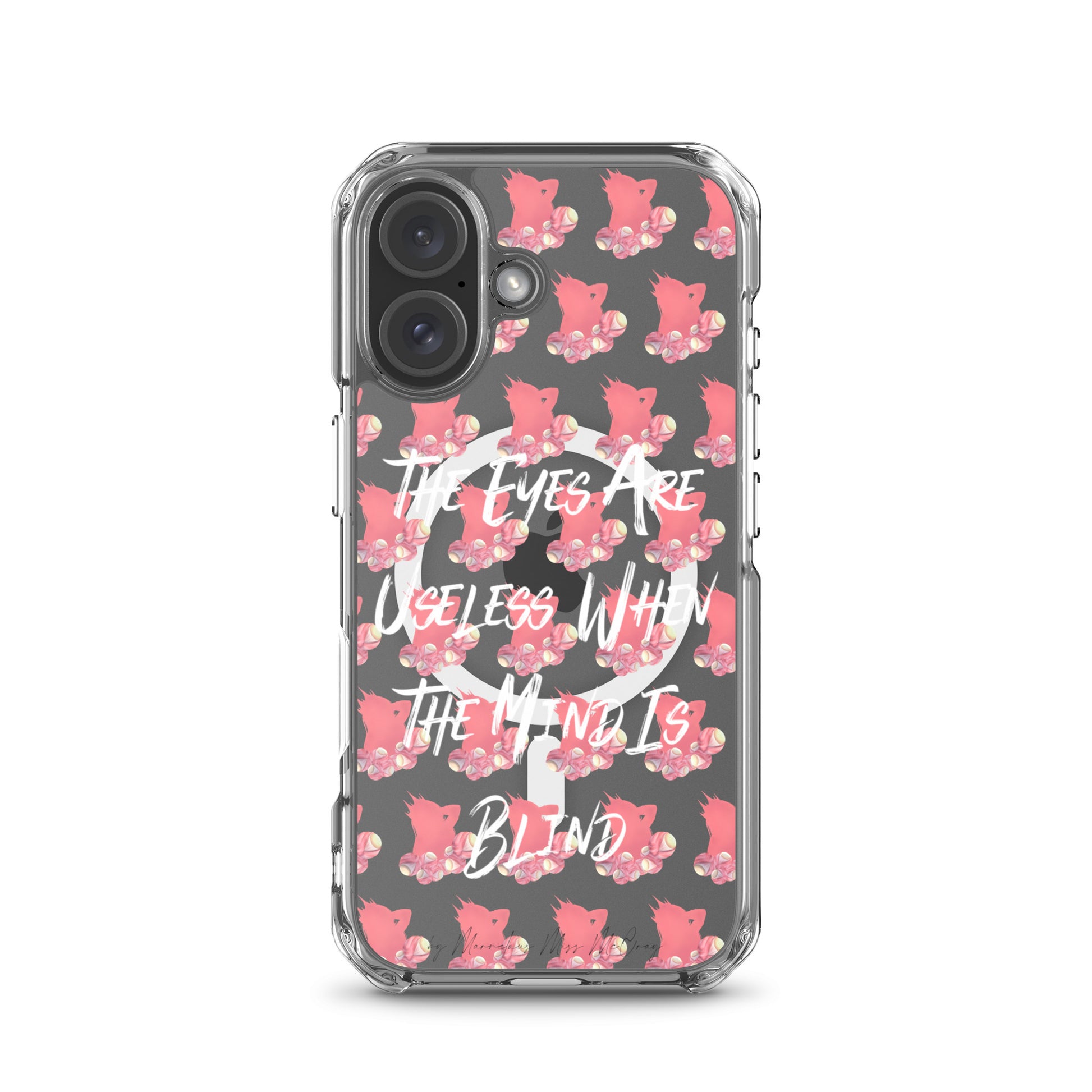 Rosè Eyeballs - iPhone® Hardcase mit MagSafe® -    #