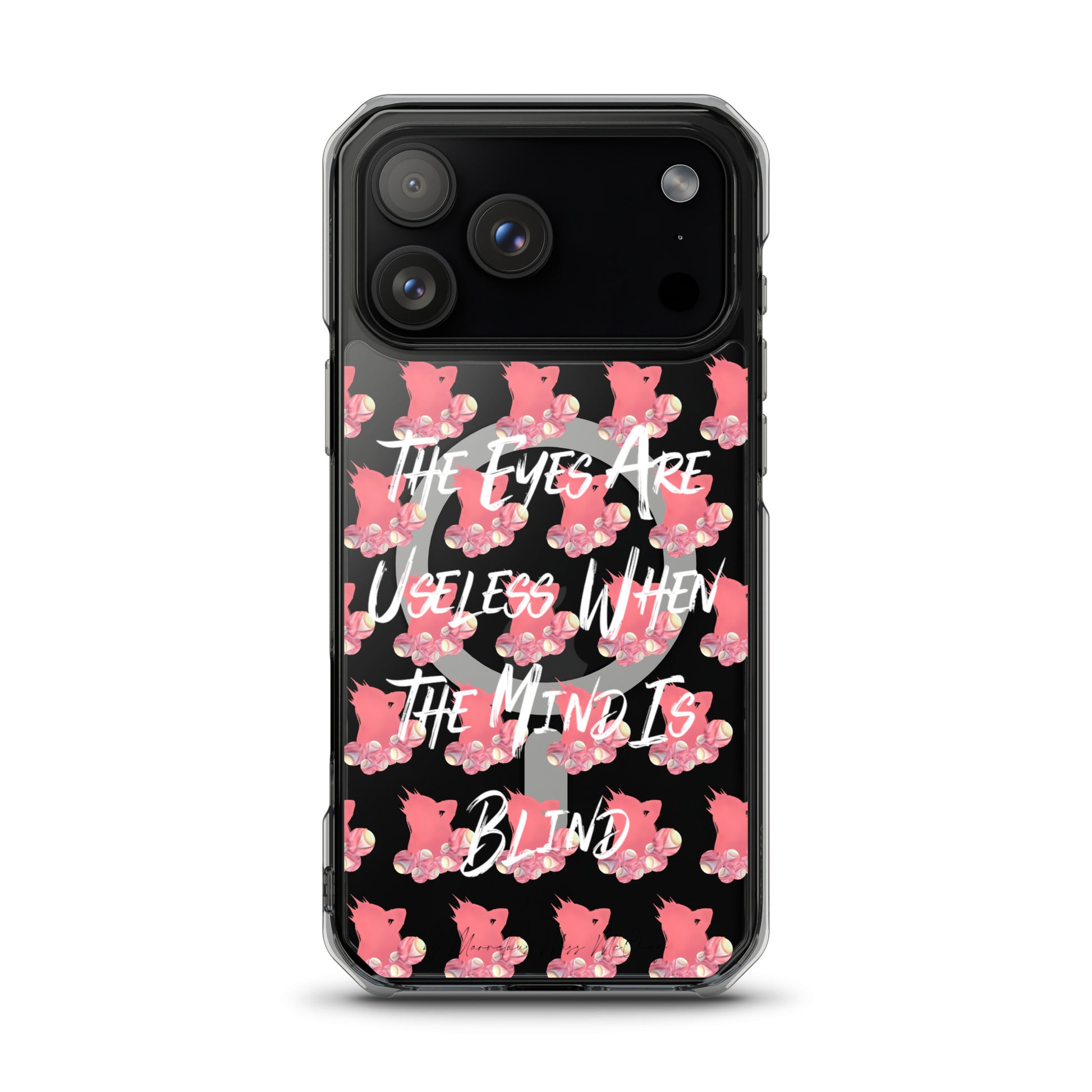 Rosè Eyeballs - iPhone® Hardcase mit MagSafe® -    #