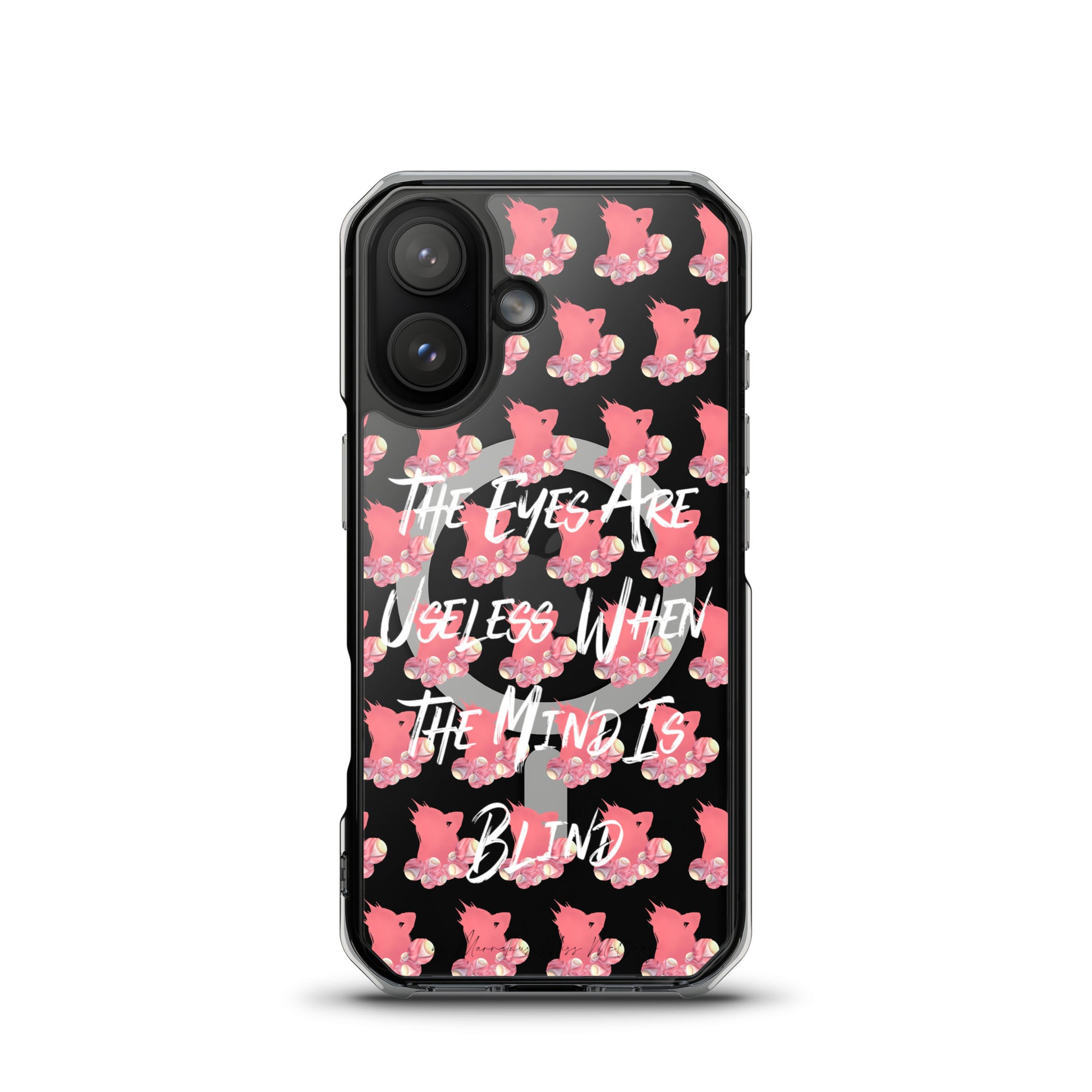 Rosè Eyeballs - iPhone® Hardcase mit MagSafe® -    #