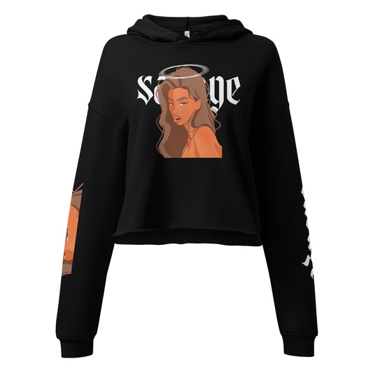 Savage - Crop-Hoodie -    #