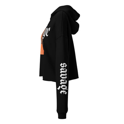 Savage - Crop-Hoodie -    #