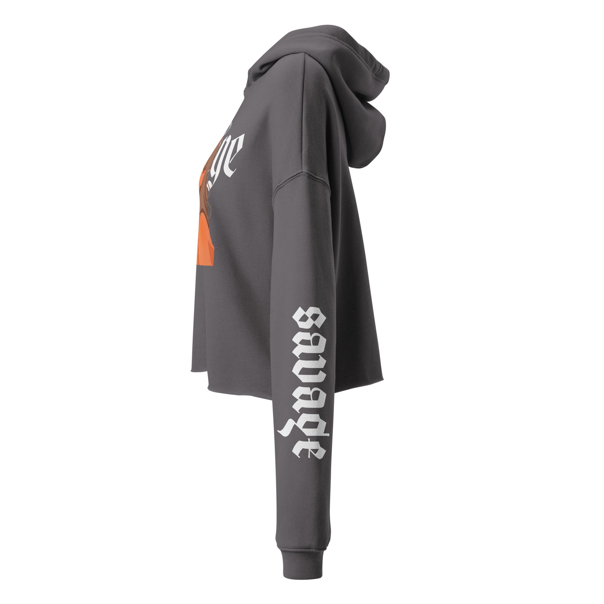 Savage - Crop-Hoodie -    #