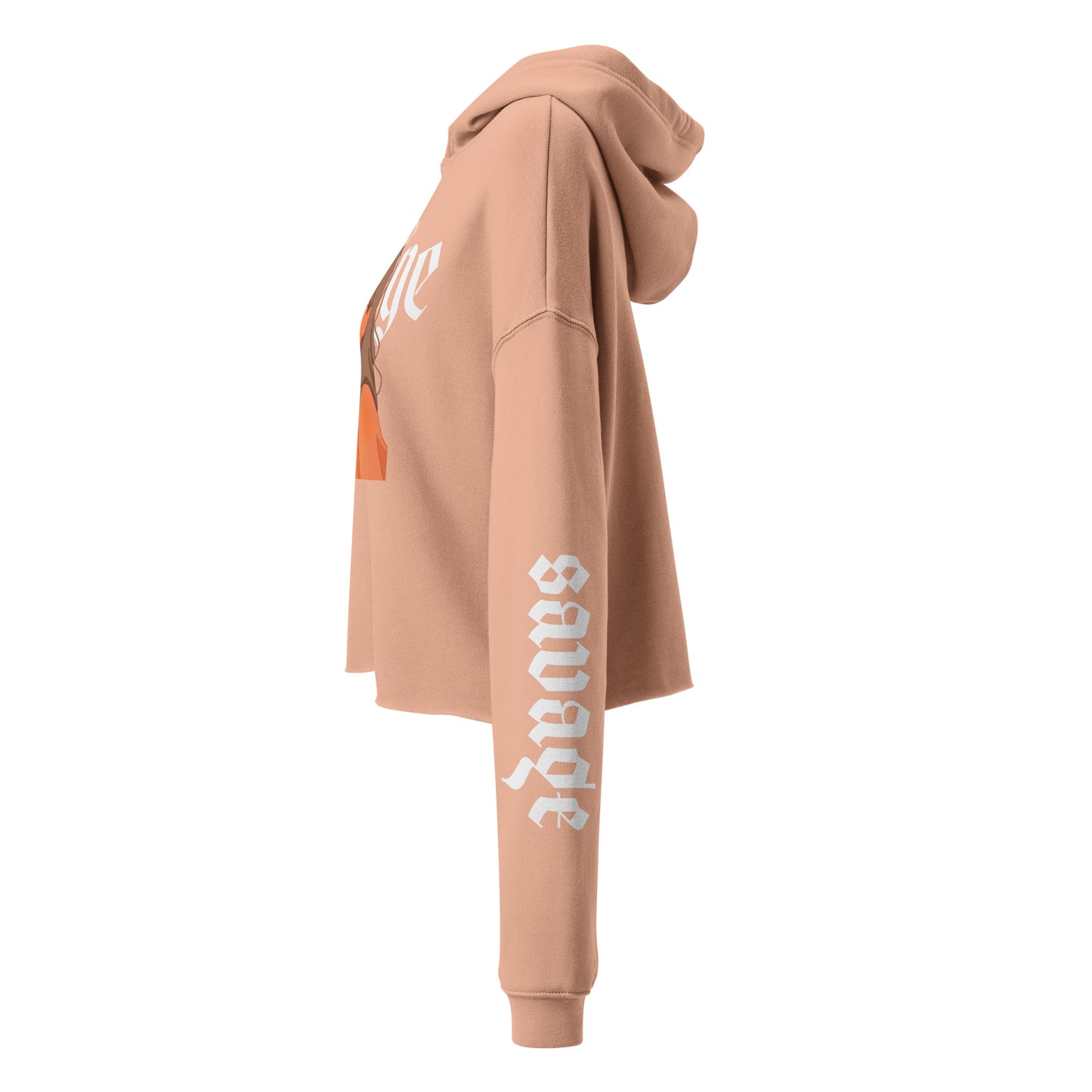 Savage - Crop-Hoodie -    #