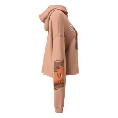 Savage - Crop-Hoodie -    #