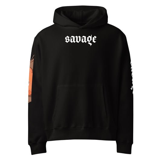 Savage - Oversized Hoodie -   Oversized Hoodie #