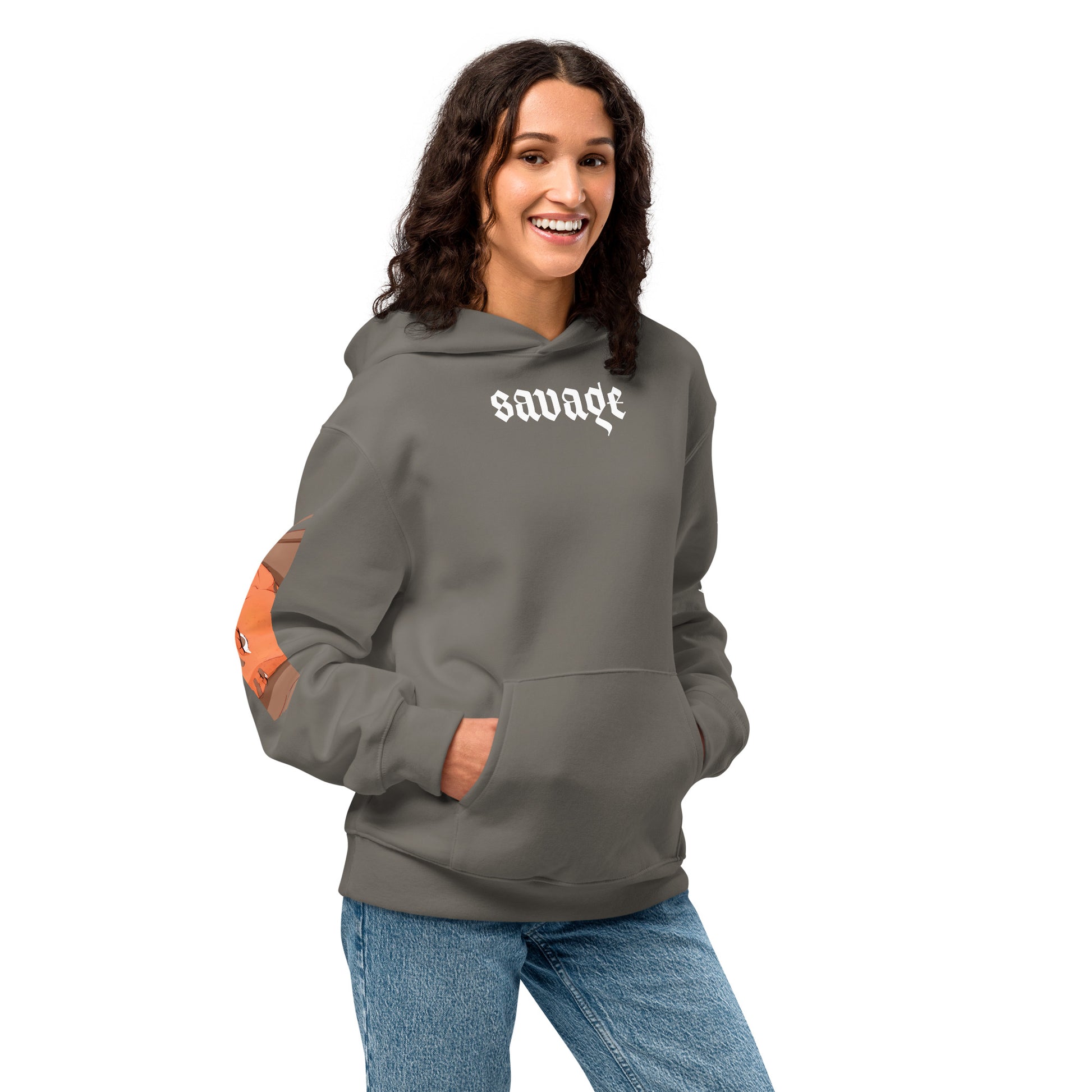 Savage - Oversized Hoodie -   Oversized Hoodie #