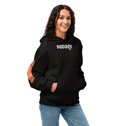 Savage - Oversized Hoodie -   Oversized Hoodie #