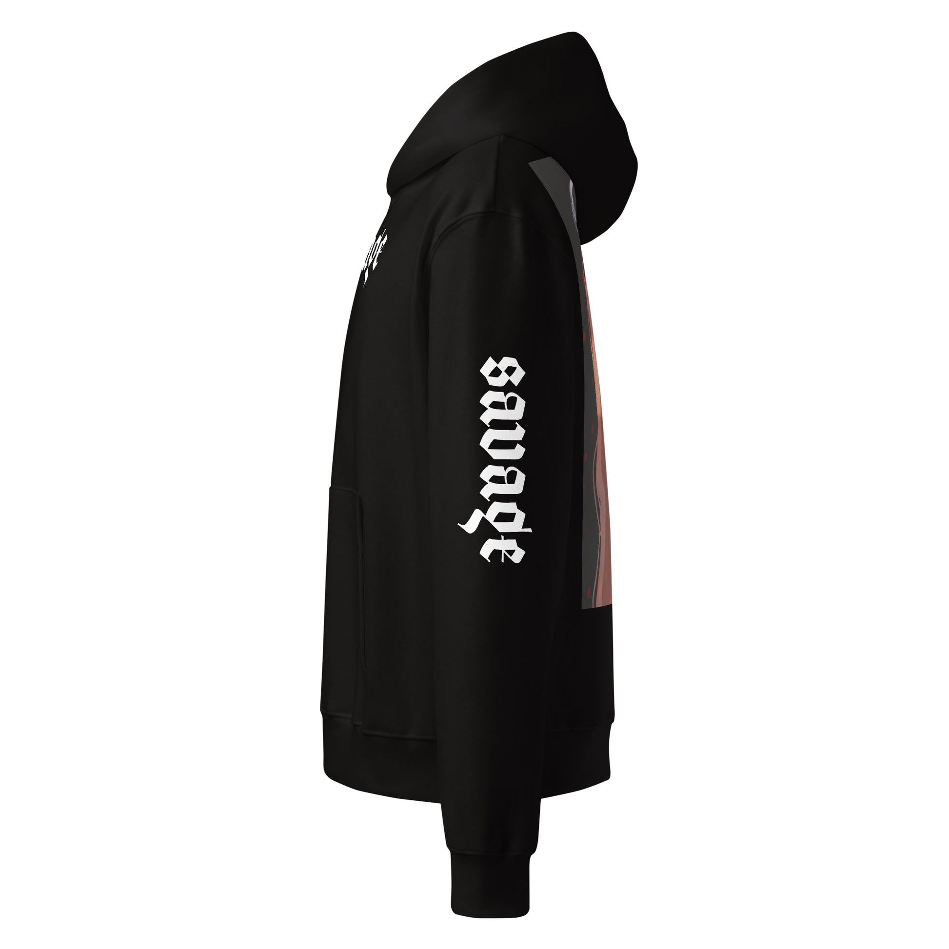 Savage - Oversized Hoodie -   Oversized Hoodie #