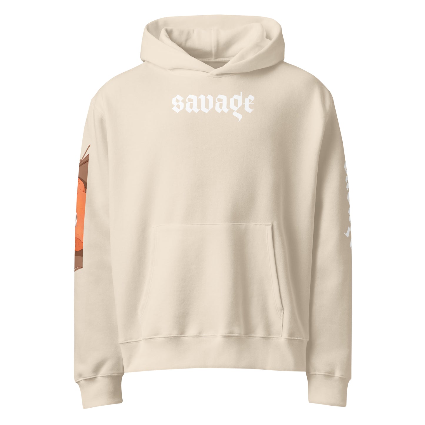Savage - Oversized Hoodie -   Oversized Hoodie #