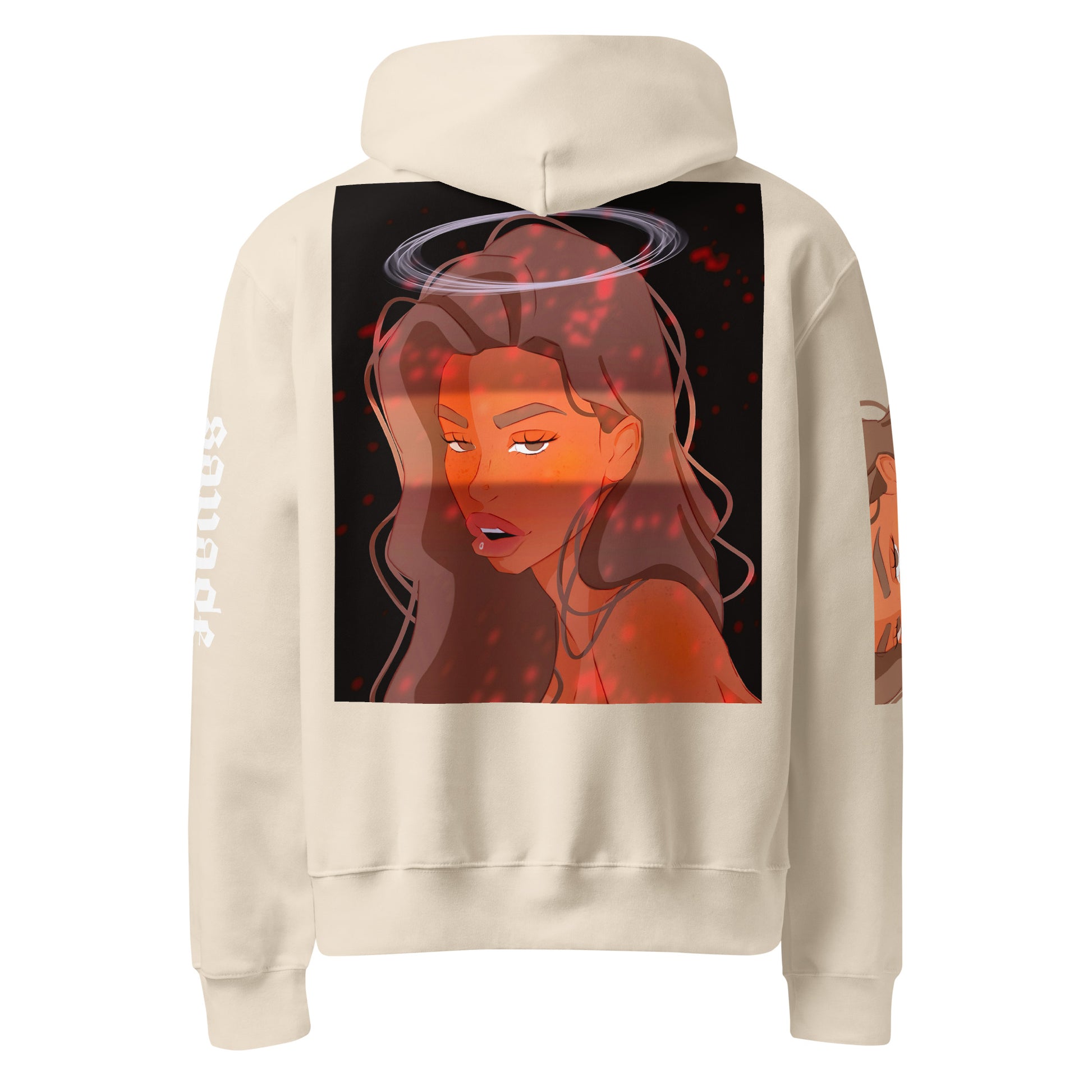Savage - Oversized Hoodie -   Oversized Hoodie #