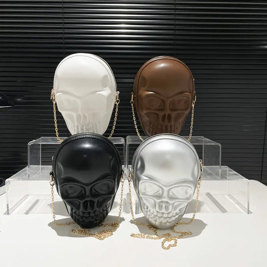 "Skull Head" - Umhängetasche -   0 #