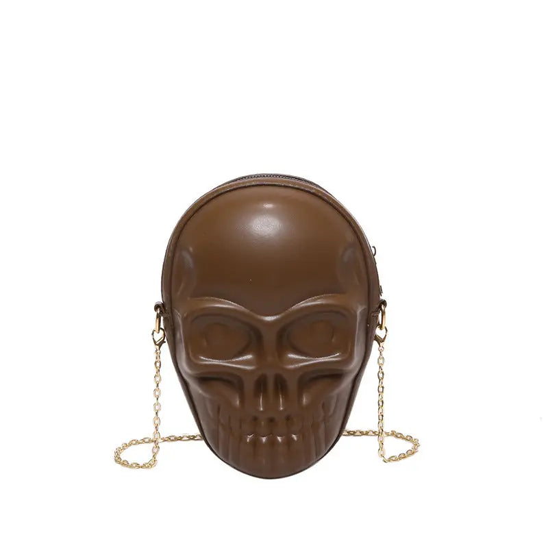 "Skull Head" - Umhängetasche -   0 #
