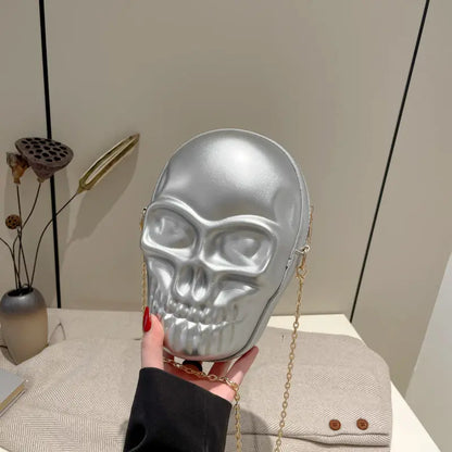 "Skull Head" - Umhängetasche -   0 #