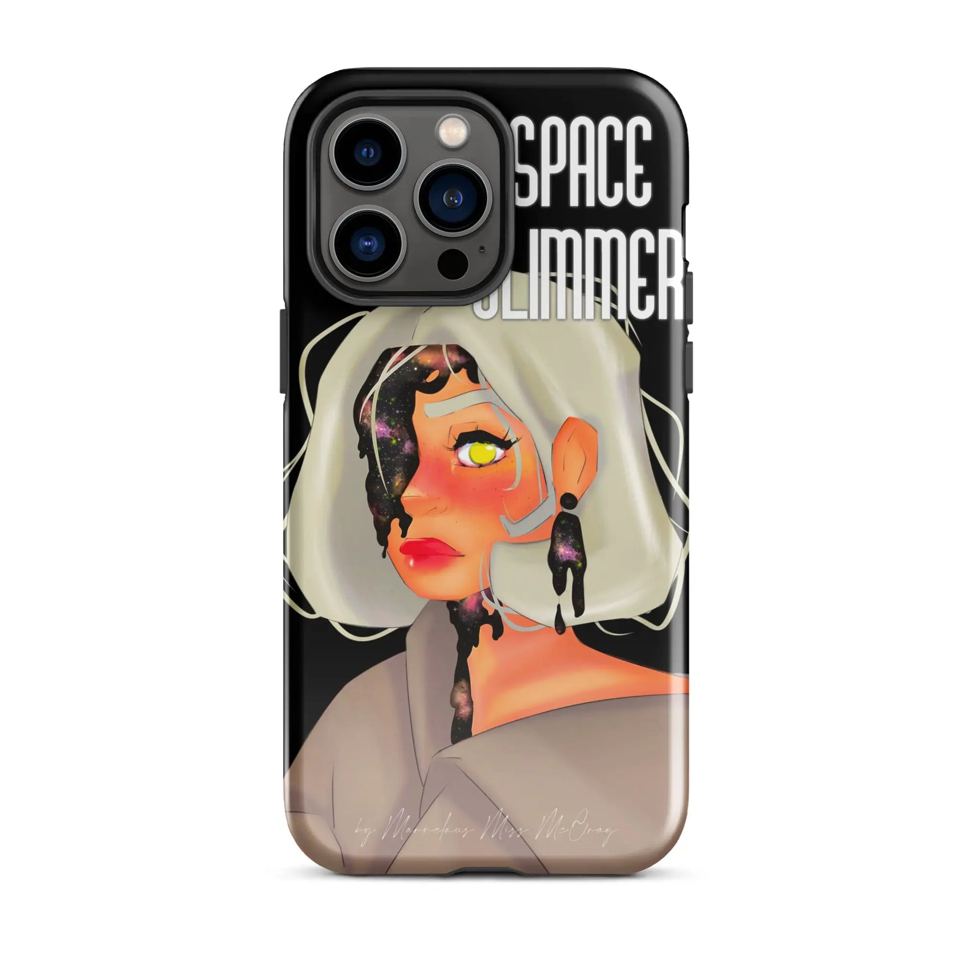 Space Glimmer - Hardcase iPhone® -   Phone cases, AirPods cases #