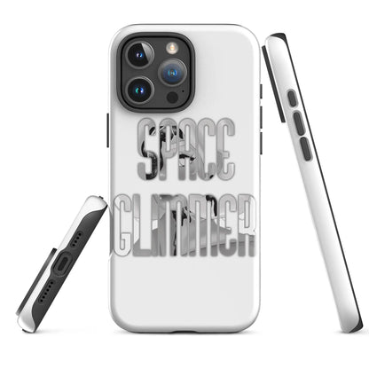 Space Glimmer - Hardcase iPhone® b/w -   Phone cases, AirPods cases #