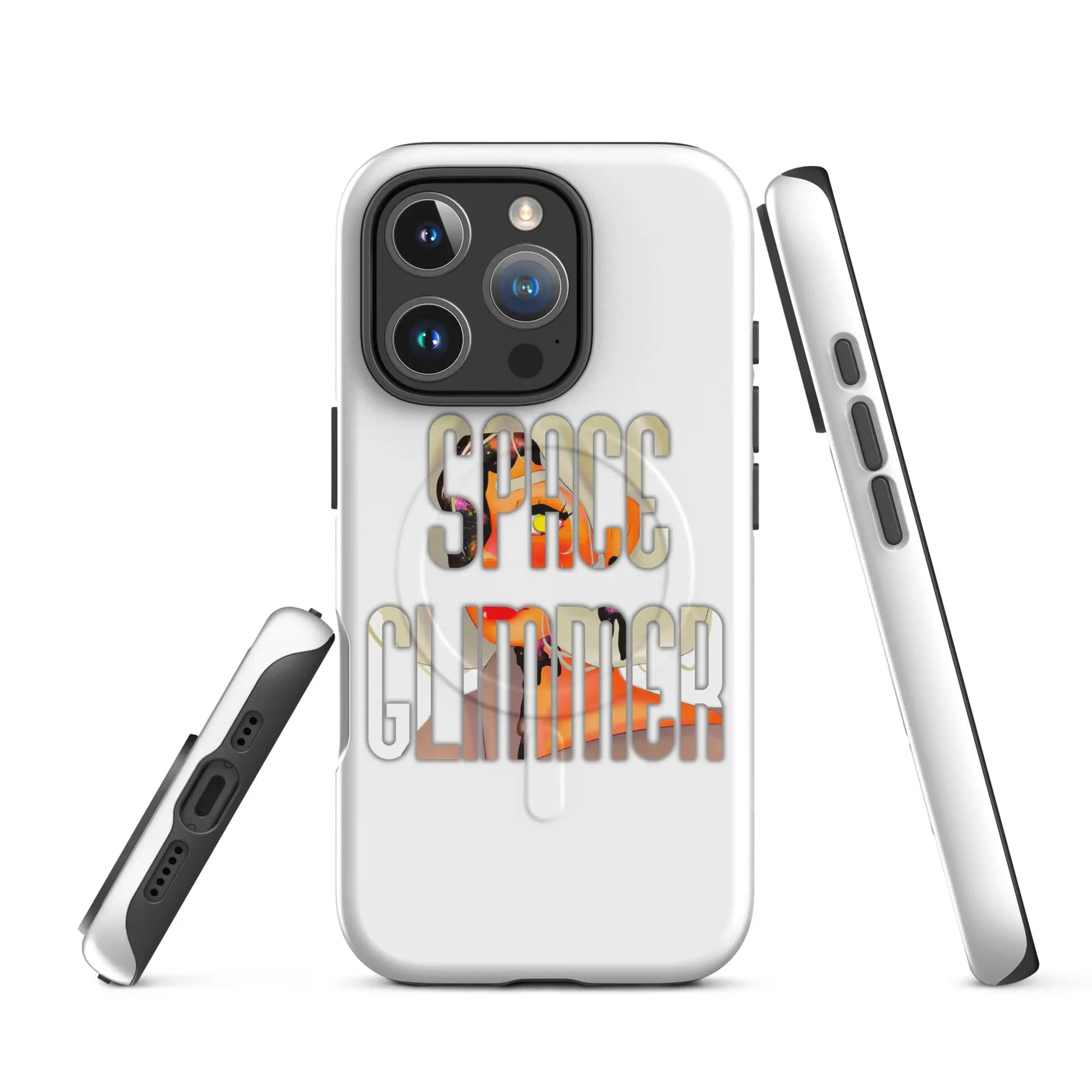 Space Glimmer - Hardcase iPhone® mit MagSafe® #2 -   Phone cases, AirPods cases #