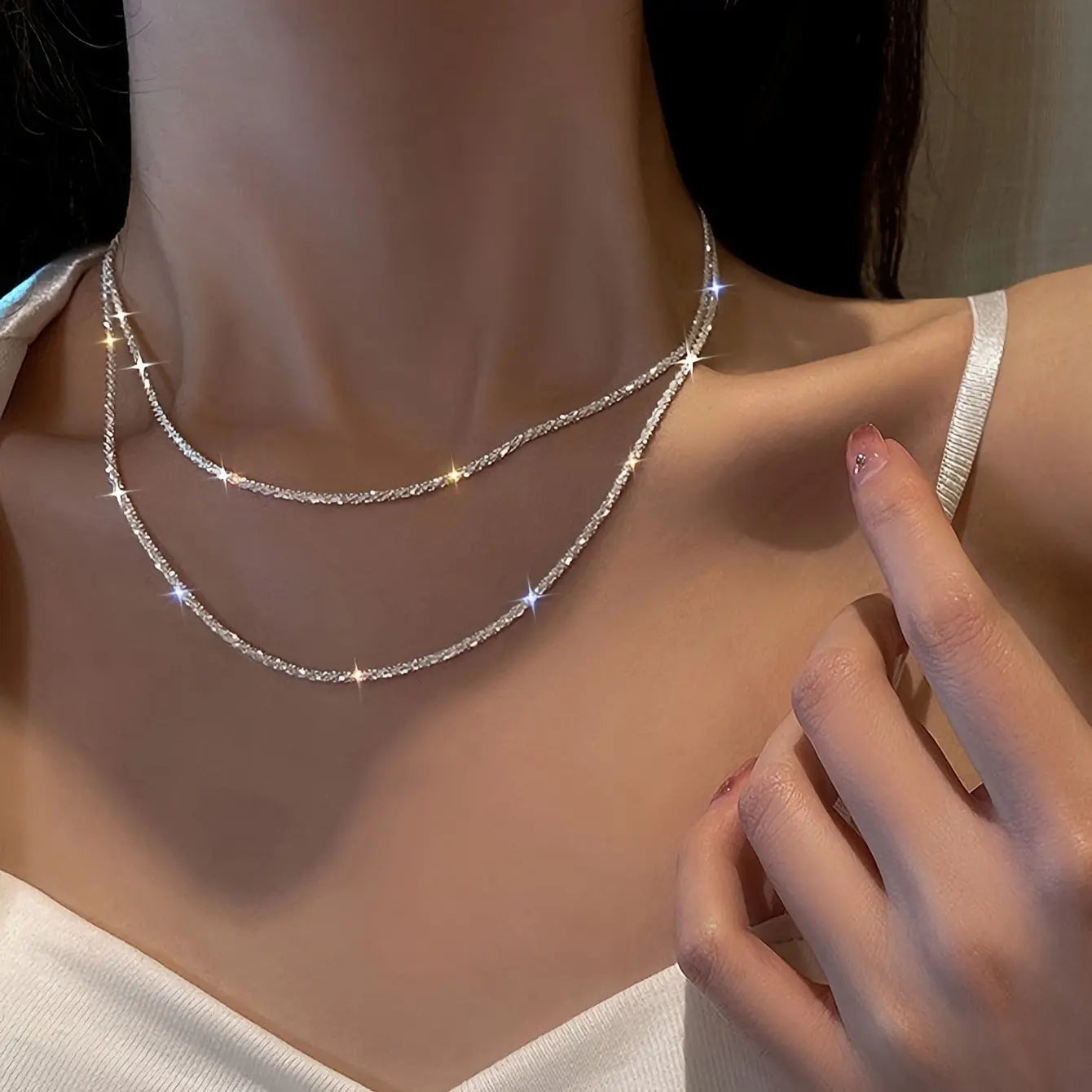 Sparkling Necklace -   Schmuck #