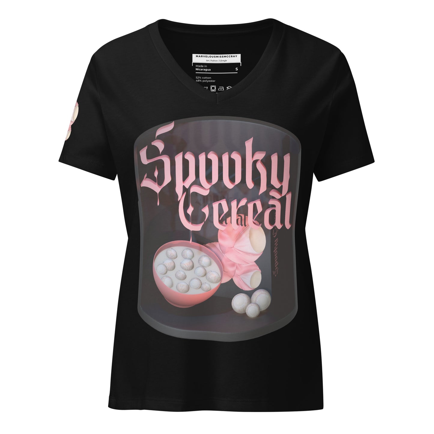 Spooky Cereal - Lockeres T-Shirt -   Shirts,Top #