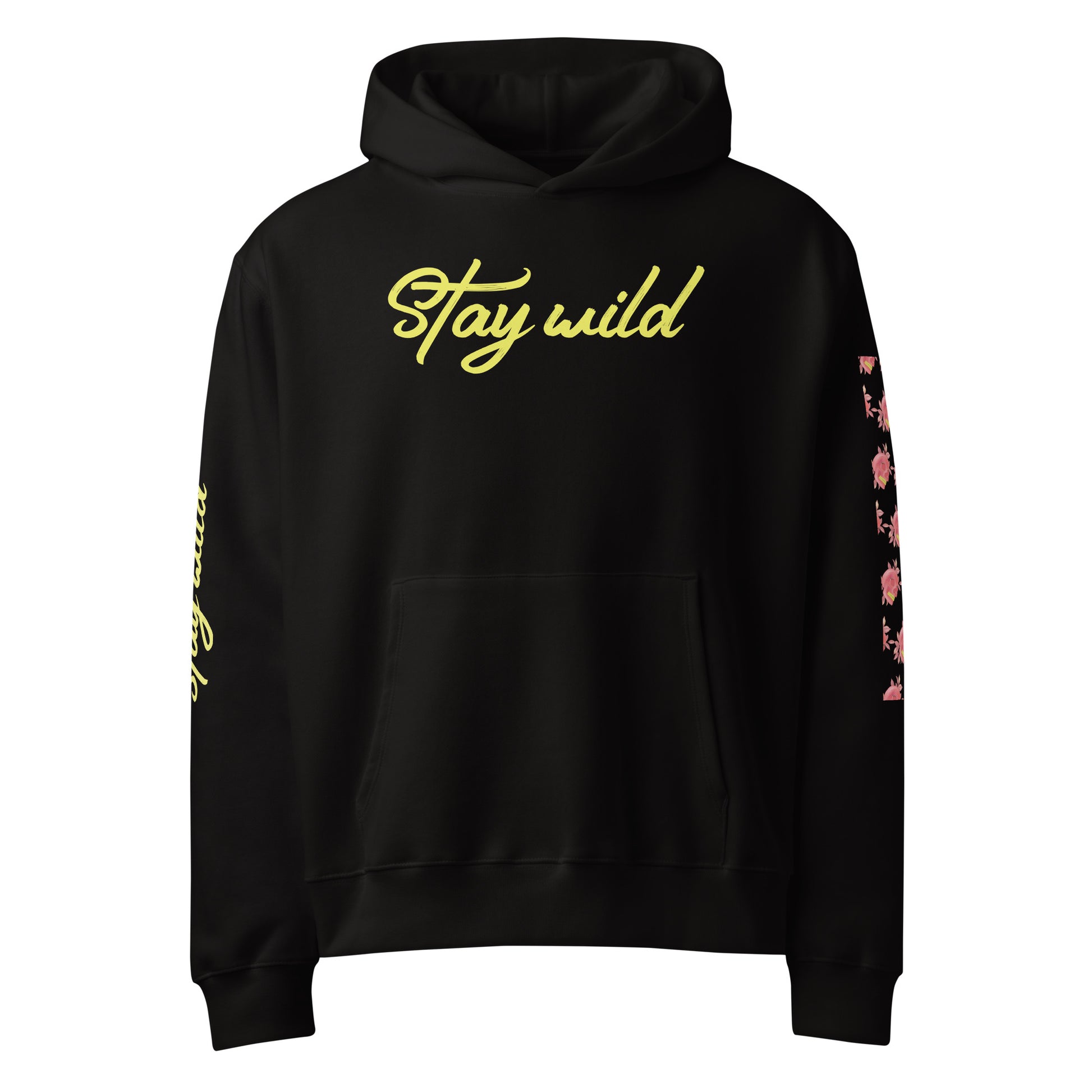 Stay Wild - Oversized Hoodie -   Oversized Hoodie #
