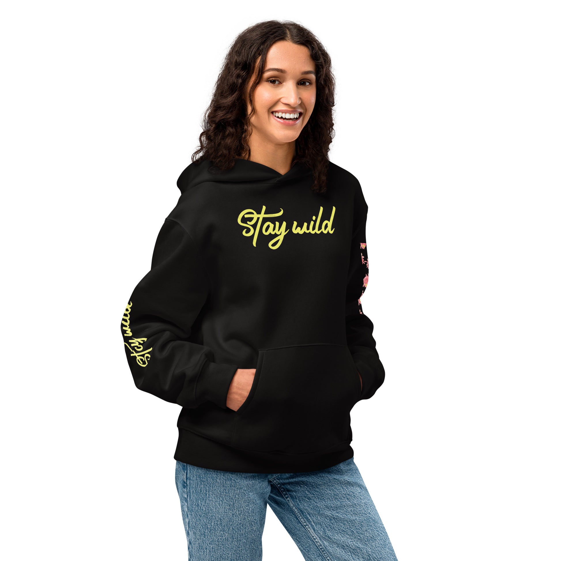 Stay Wild - Oversized Hoodie -   Oversized Hoodie #