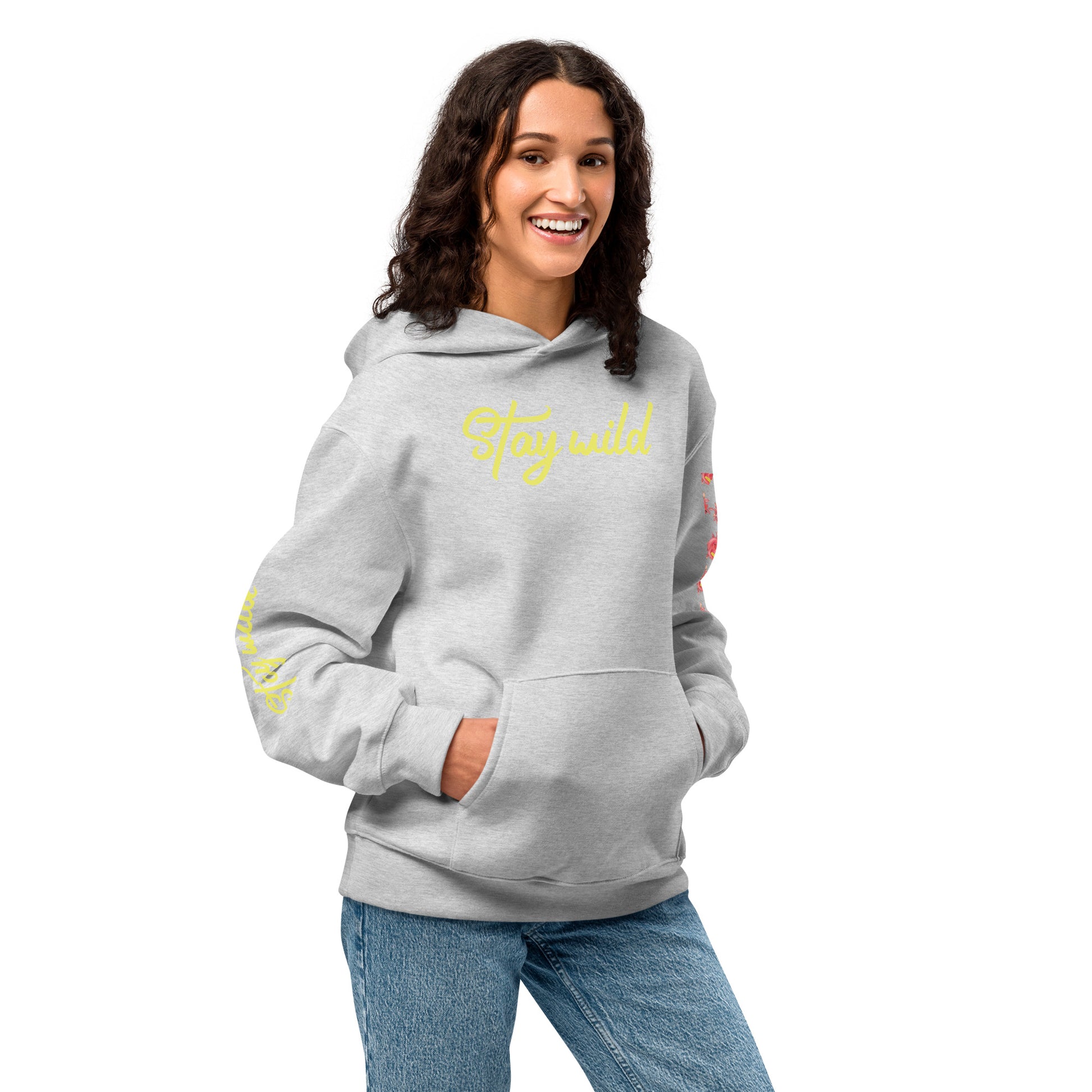 Stay Wild - Oversized Hoodie -   Oversized Hoodie #