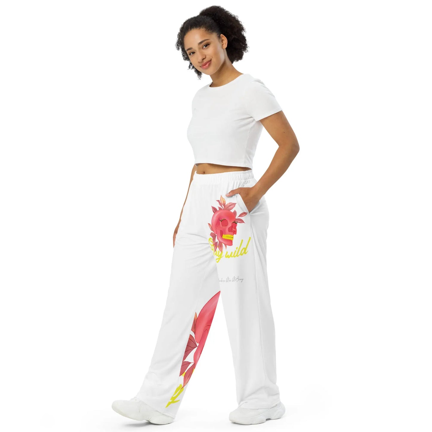 Stay Wild - Wide-leg Pants -    #