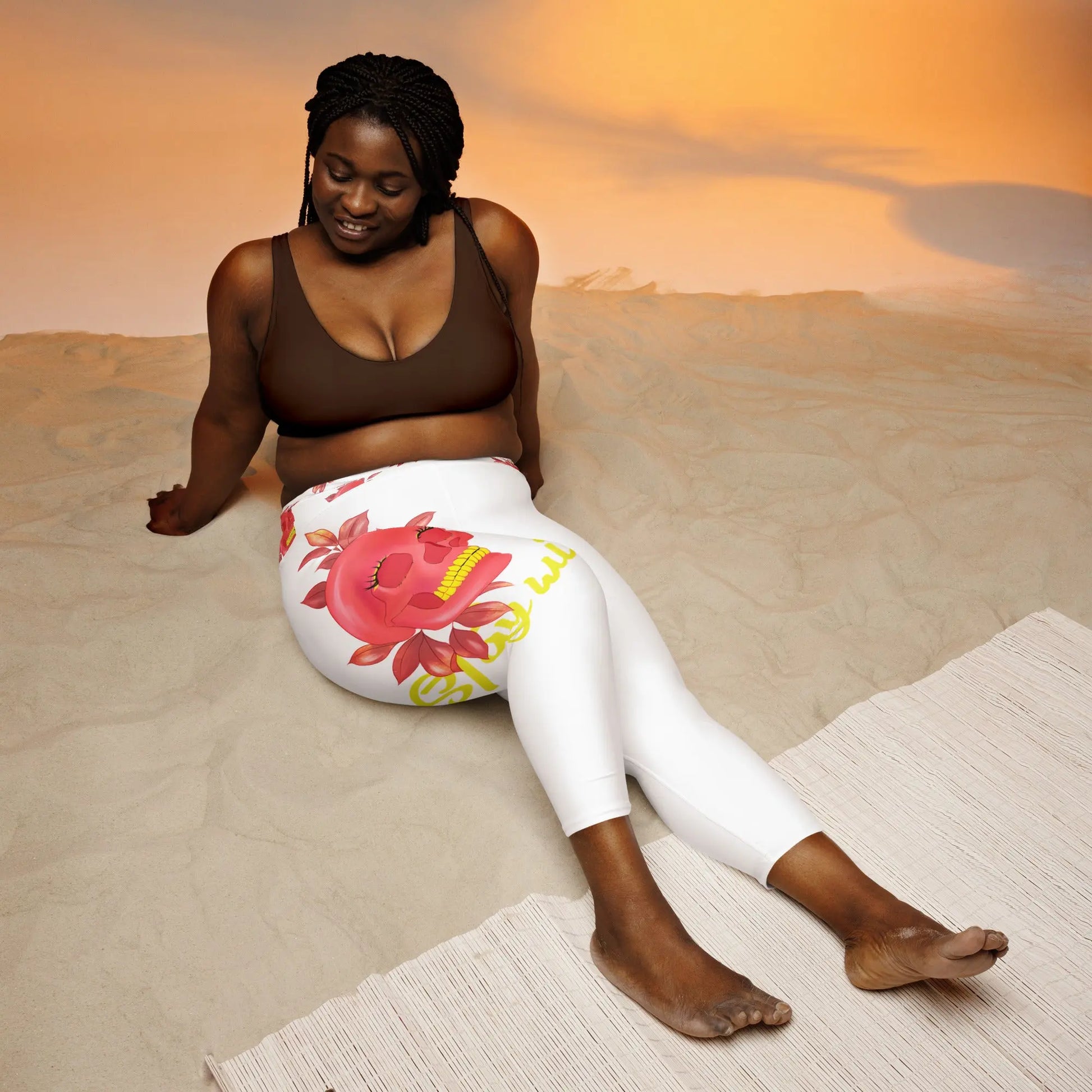 Stay Wild - Yoga-Capri-Leggins -    #