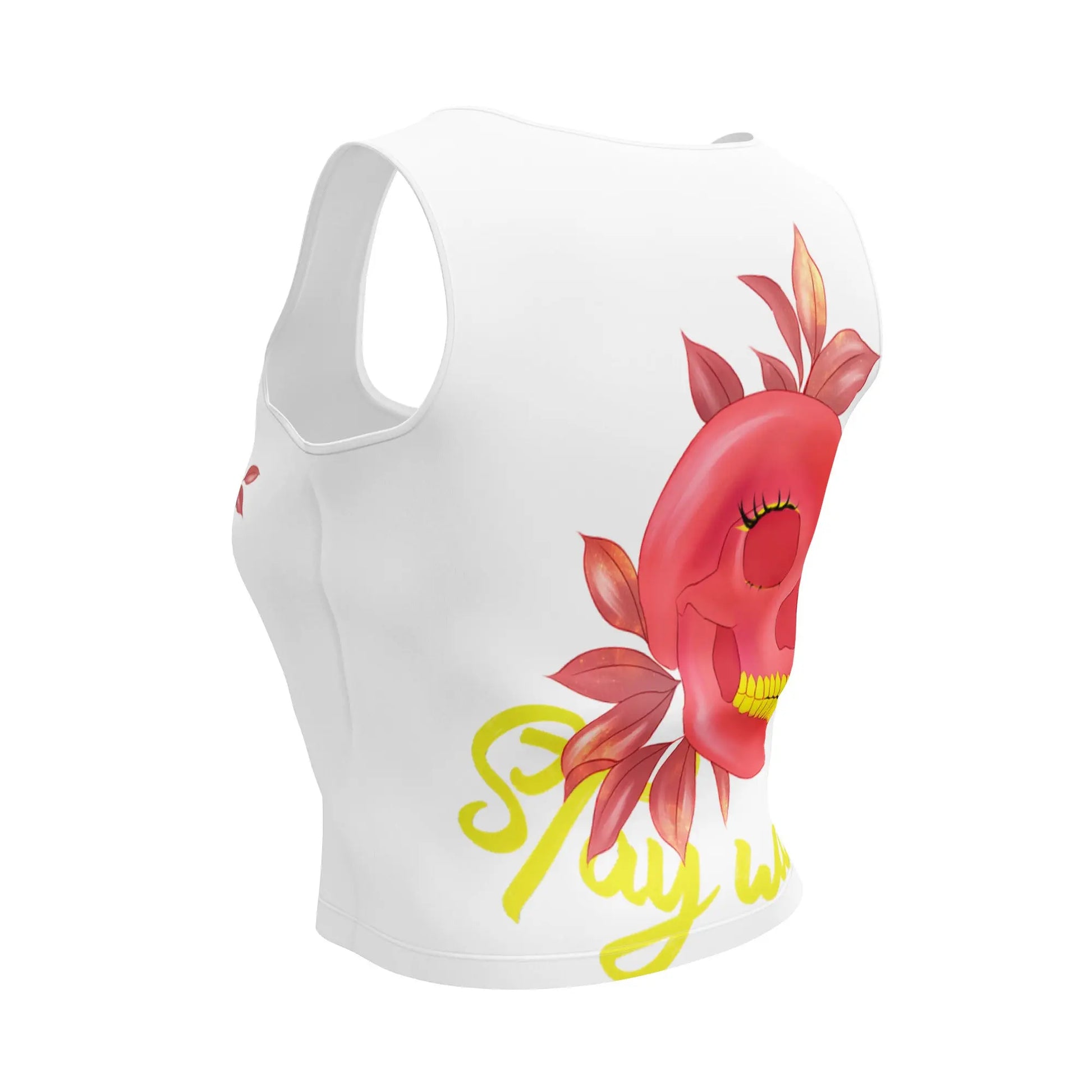 Stay Wild - figurbetontes Crop Top -    #