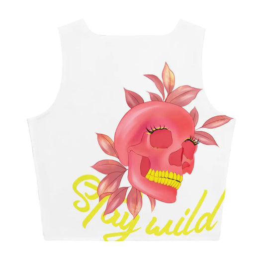 Stay Wild - figurbetontes Crop Top -    #