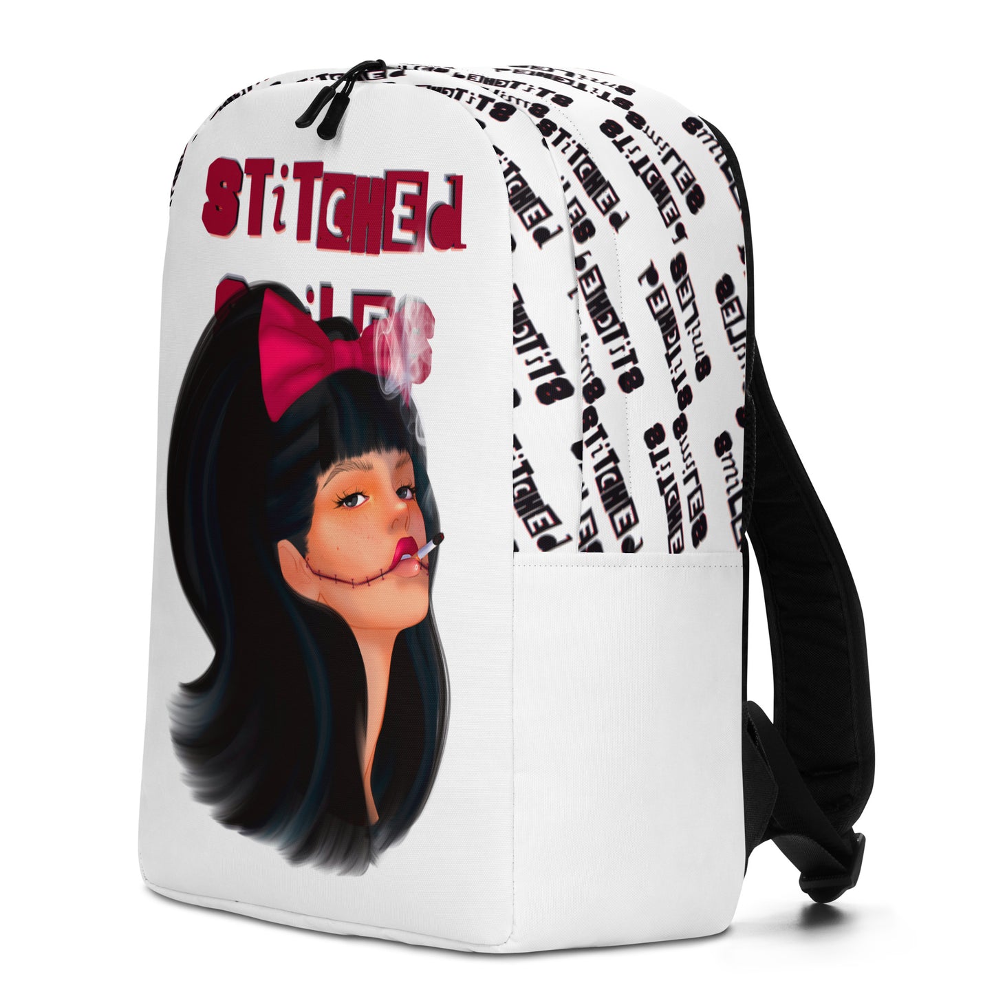 Stiched Smile - Minimalistischer Rucksack -    #