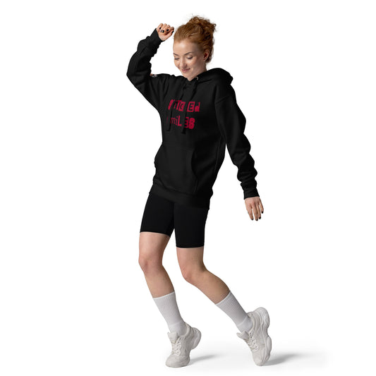 Stiched Smile - Unisex-Kapuzenpullover -   Kapuzenpullover #