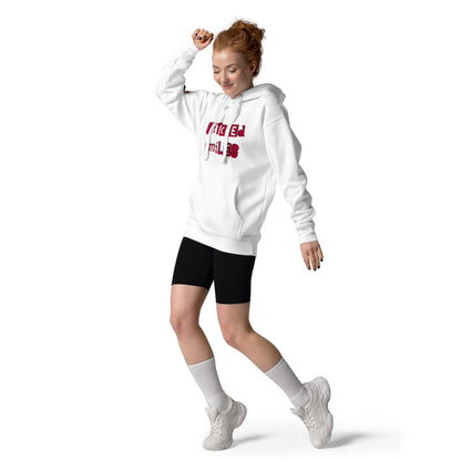 Stiched Smile - Unisex-Kapuzenpullover -   Kapuzenpullover #