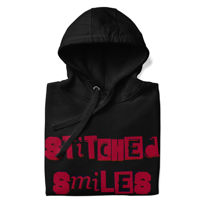 Stiched Smile - Unisex-Kapuzenpullover -   Kapuzenpullover #