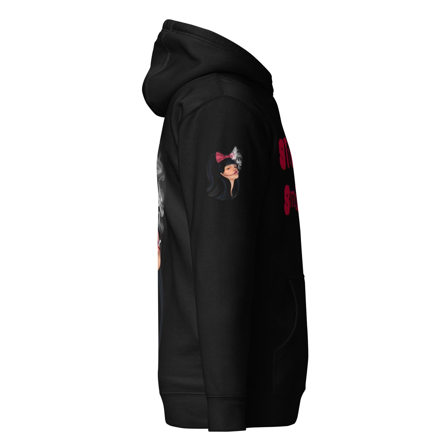 Stiched Smile - Unisex-Kapuzenpullover -   Kapuzenpullover #