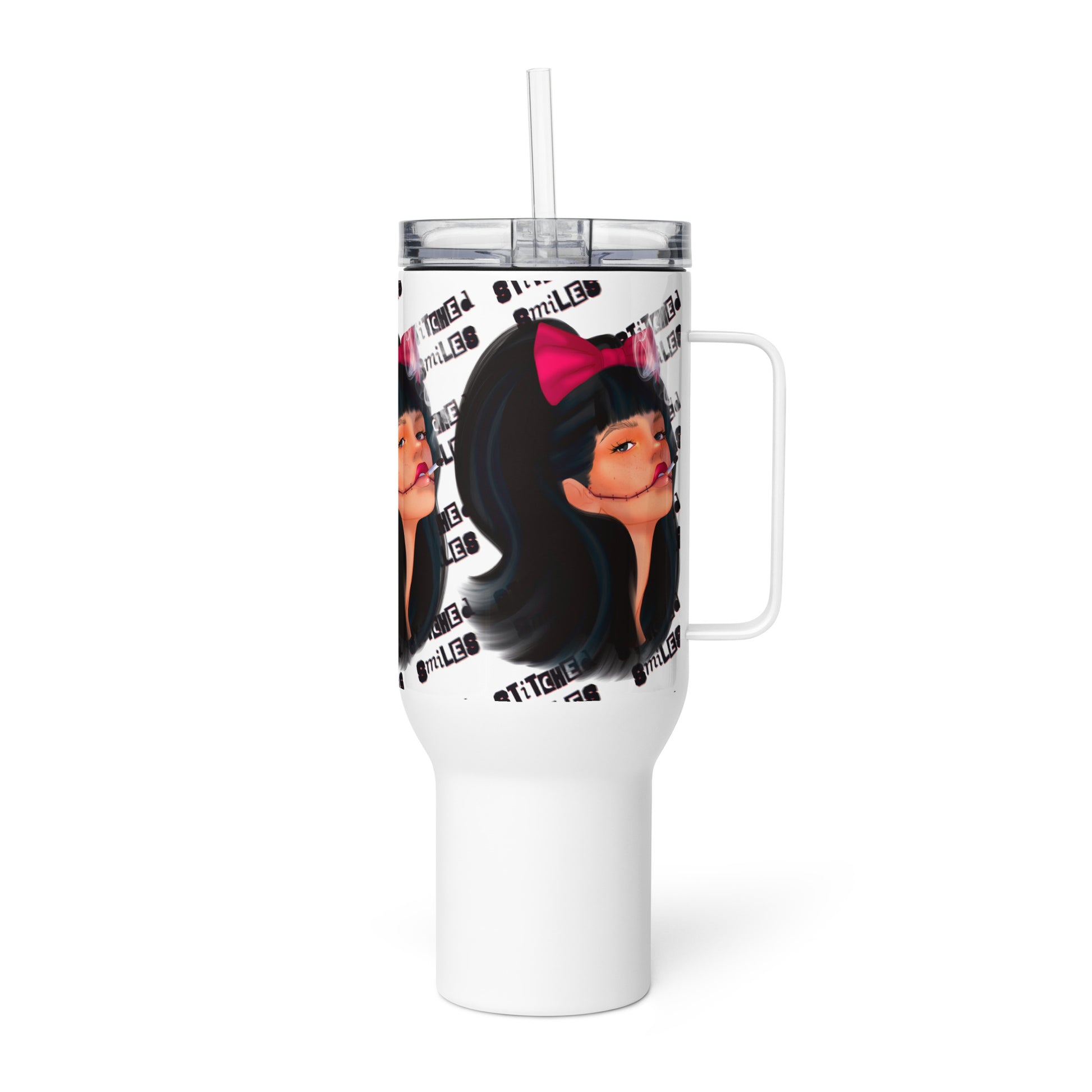 Stiched Smiles - Tumbler -    #