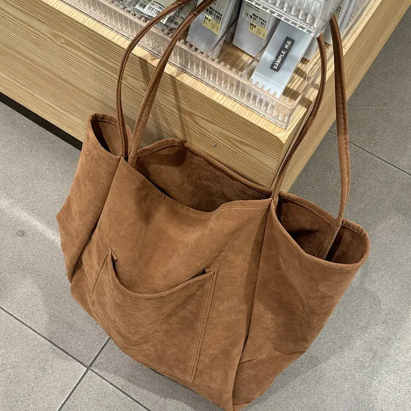 Suede Idle Style Tasche -   Taschen #