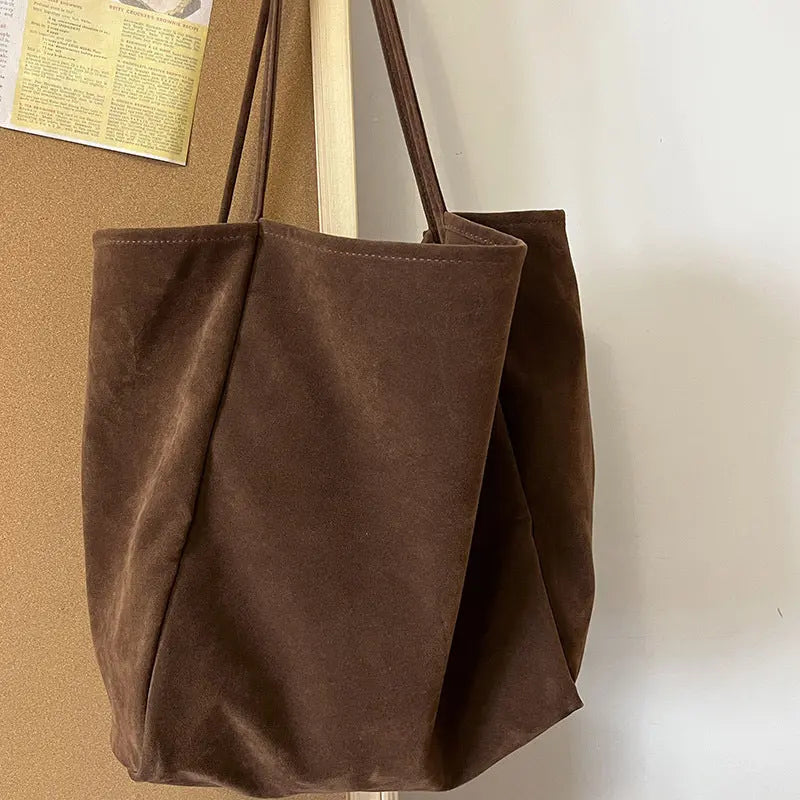 Suede Idle Style Tasche -   Taschen #