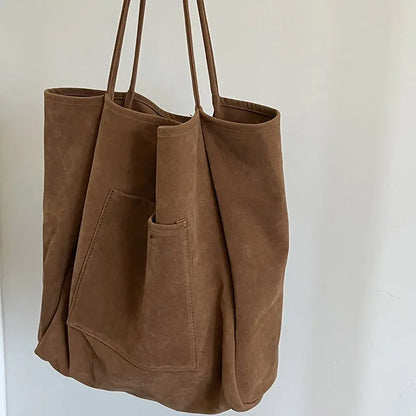 Suede Idle Style Tasche -   Taschen #