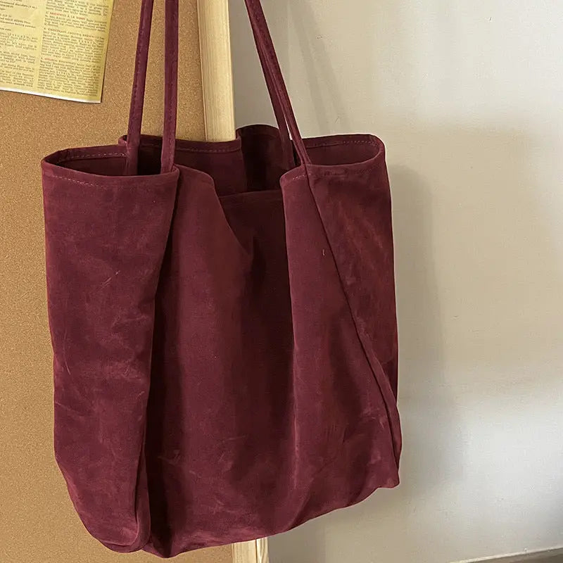 Suede Idle Style Tasche -   Taschen #