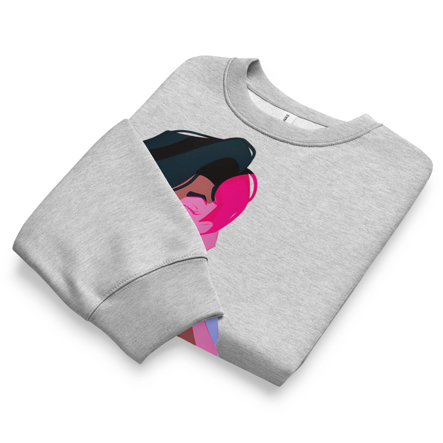 Sun-kissed pink - Oversized Pullover -   Oversized Pullover #