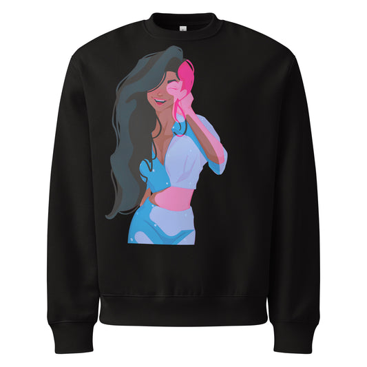 Sun-kissed pink - Oversized Pullover -   Oversized Pullover #