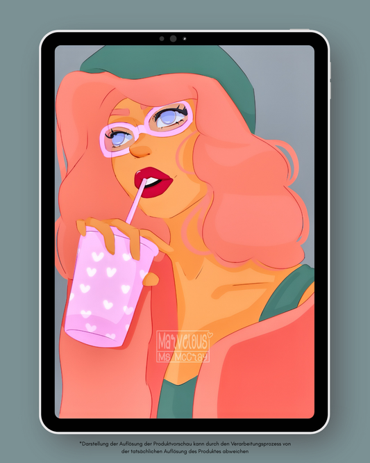 Madame Pastell - Tabletwallpaper -   Wallpaper